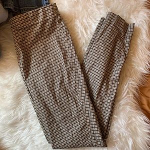 H&M houndstooth skinny high waisted pants